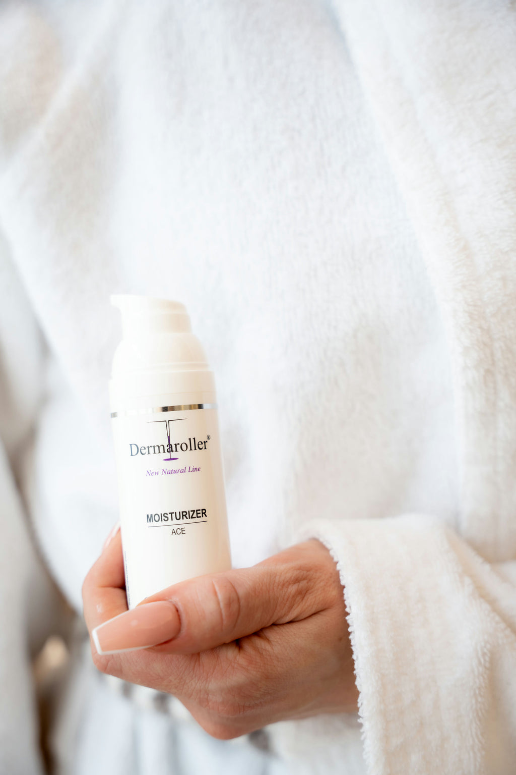 Hydraterende crème voor dermaroller met vitamine A, C en E.