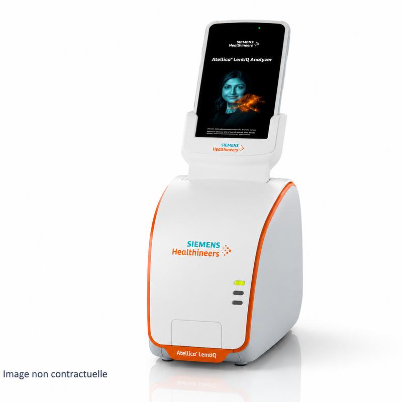 Atellica LumIQ Analyzer scherm niet verbindbaar