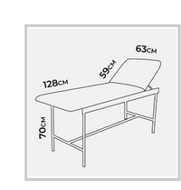 Epoxy installatieset voor onderzoekstafel, kruk en voetensteun met één trede.