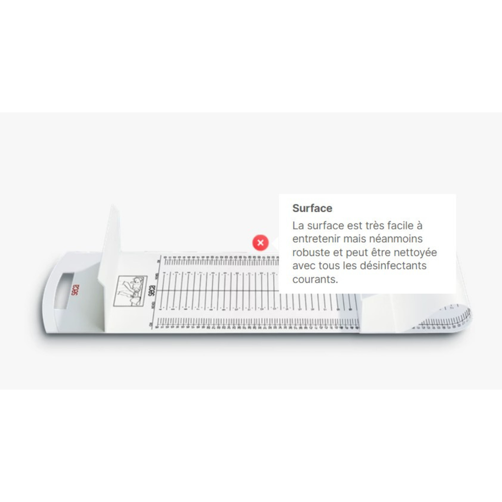 Seca 210 baby- en kindermatrastopper