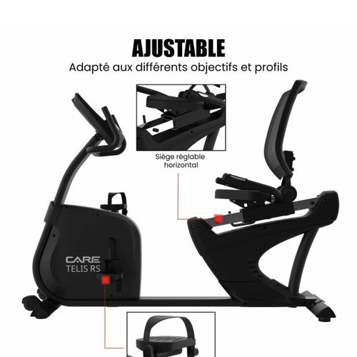 Vélo semi allongé auto-alimenté TELIS RS